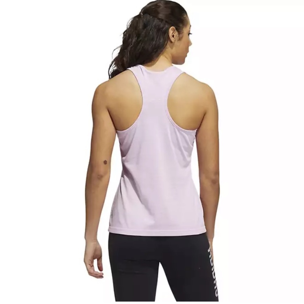 Adidas Racerback Tank Flower Print - Picture 2 of 4